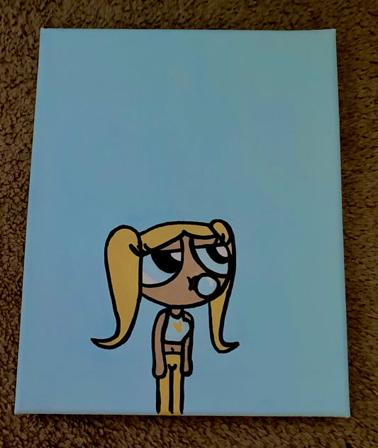 Power Puff Girl Painting