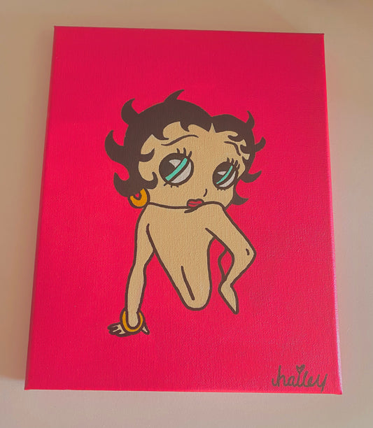 Betty Boop Painting