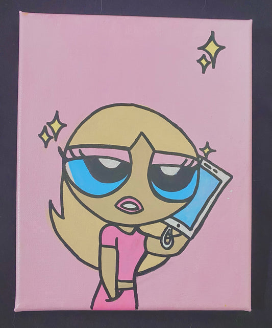 Power Puff Girl Painting